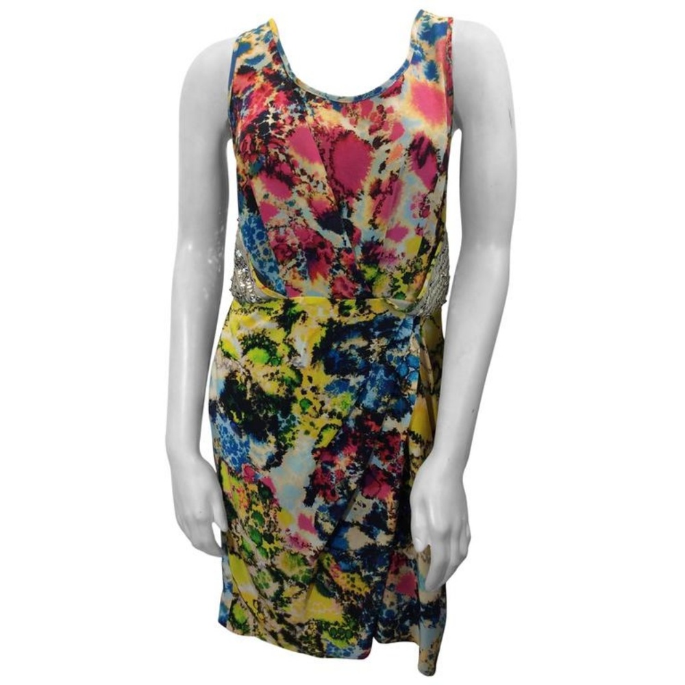 Sachin + Babi Tie-Dye Sequin Dress